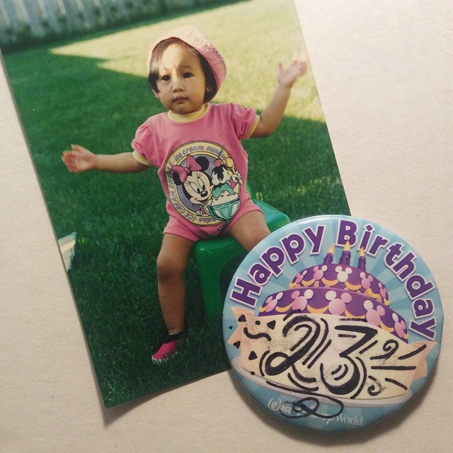 Disney + ice cream. Two constants in my life. I hope that never changes. ♥