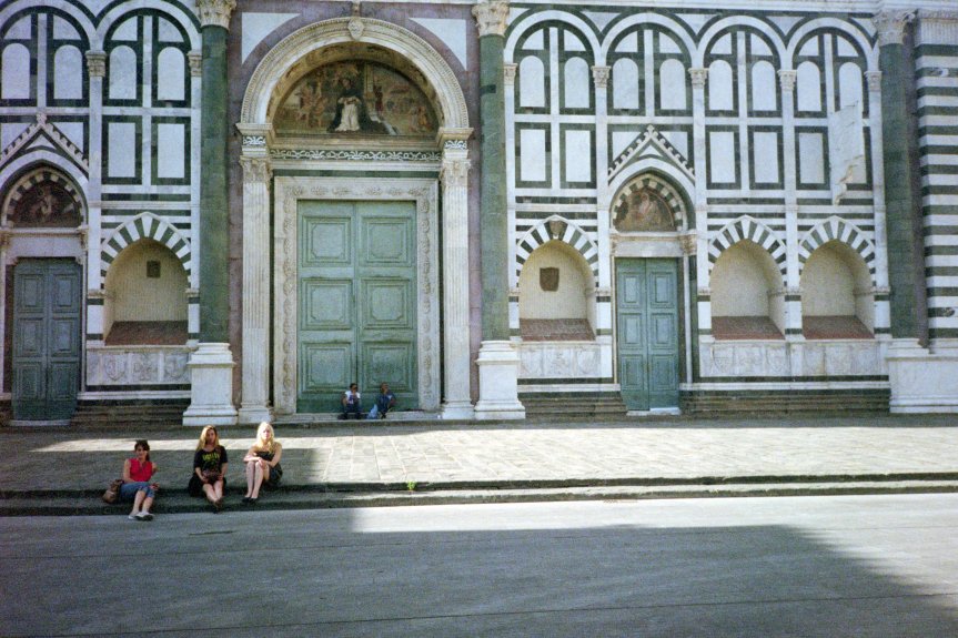 My ladies in front of SMN. 